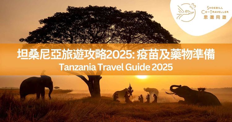 【坦桑尼亞旅遊攻略2025】出發前必讀：疫苗及藥物準備